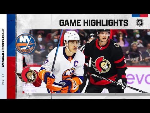 Islanders @ Senators 12/7/21 | NHL Highlights