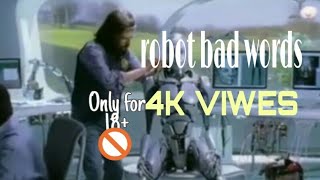 Tamil bad words in robot just for fun only 18+🚫