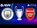 FC 24 - Manchester City vs Arsenal - UEFA Champions League | PS 4™ Gameplay
