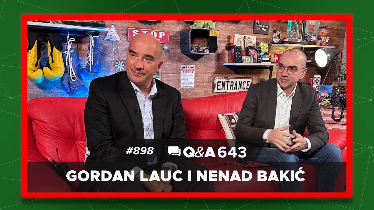 Podcast Inkubator #898 Q&A 643 - Gordan Lauc i Nenad Bakić