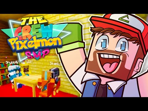 Peter's Glasses! - The Crew Pixelmon SMP Episode 28 (Minecraft Pokemon Mod!)