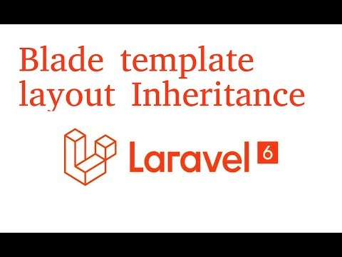 Laravel tutorial 19 Blade template layout Inheritance
