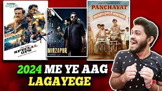 Top 10 Most Awaited Web Series Of 2024| Mirzapur Season 3, Speical Ops 2|Netflix, Zee5, Amazon Prime