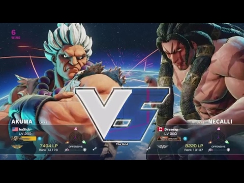 baSick- (Akuma) vs Drysoap (Necalli) SFV