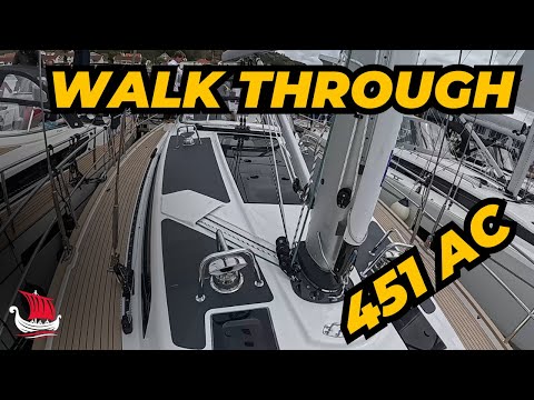 Najad Yachts 451 AC - Unopinionated walk around - ASMR - SV Skidbladnir