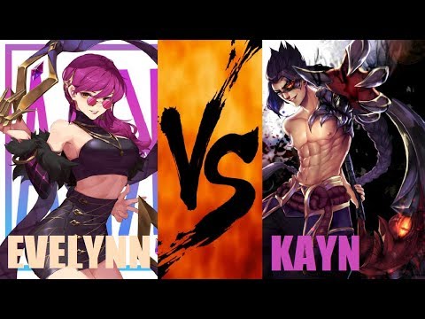 The Power Of Early Game Kills! Season 9 Master Evelynn VS Kayn Jungle