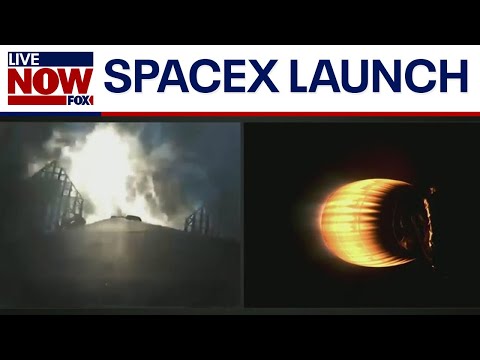 Video | WATCH: SpaceX's Falcon 9 rocket launches more Starlink satellites | LiveNOW from FOX