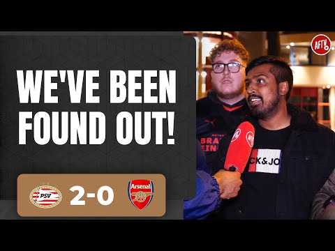 PSV Eindhoven 2-0 Arsenal | We've Been Found Out! | Fan Round Up!
