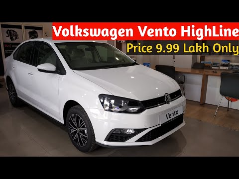 Volkswagen Vento 2020 HighLine TSI 2nd Base Model In Depth Review, Luxury, Mileage and Safety