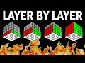 I SOLVED A 4x4 LAYER BY LAYER UNDER 1 MINUTE