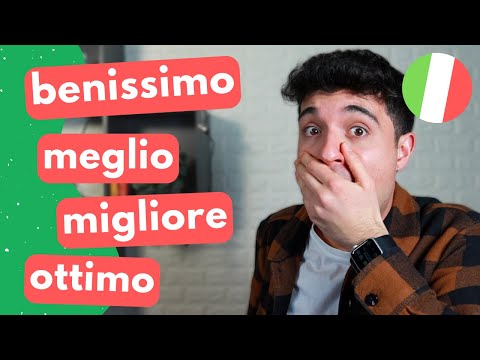 Migliore, meglio, ottimo, benissimo... COSA?!