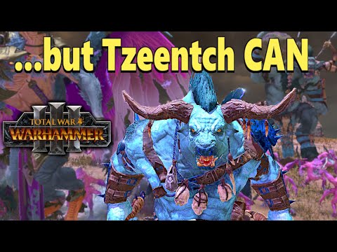 You Can't Recruit Beastmen Allies,