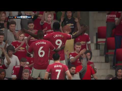 FIFA 18 ROAD TO DIVISION 1 PART 116 - MAN UTD VS BARCELONA - FIFA 18 Online Seasons Gameplay