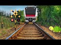 踏切アニメ ふみきりカンカンの日常200 Railroad Crossing Daily Life 200