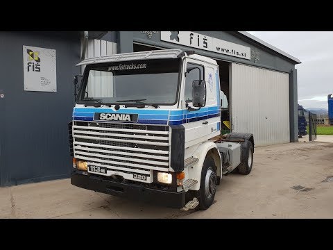 TRUCK SCANIA 113M 320 4X2 TRACTOR UNIT FIŠ TRUCKS & MACHINERY SLOVENIA