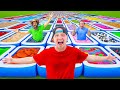 Surviving 1 000 Mystery Pools Challenge