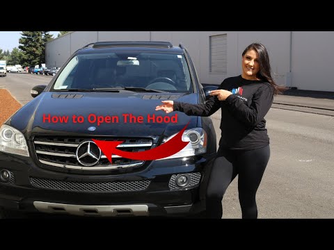 How To Open The Hood On A Mercedes