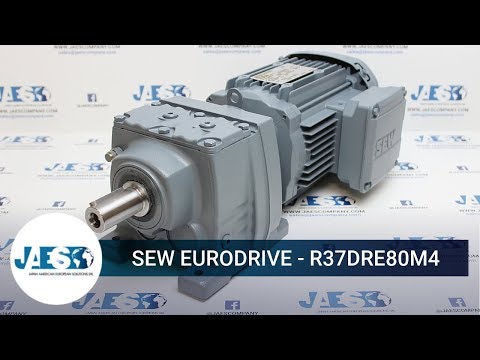 Sew eurodrive r37dre80m4 - gear reducer power: 0.75 kw: inpu...