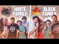 White Family S Vs Black Family S On Thanksgiving