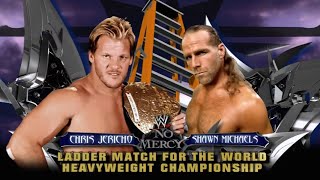 Chris Jericho vs Shawn Michaels Ladder Match No Mercy 2008 Higlights