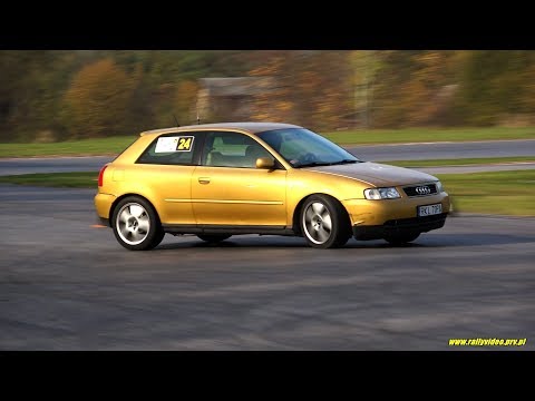 Cudo Rafał - Audi A3 - SuperOES 10 Runda  Tor Kielce 26-10-2019