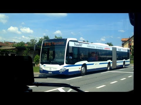 ZVB Zugerland Bus | Linie 7: Zug, Metalli/Bahnhof - Cham, Chamerried (via Sumpf) | Volvo 7900 Hybrid