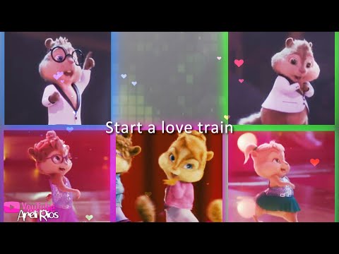 Chipmunks & Chipettes - Love Train [Lipsync Video]