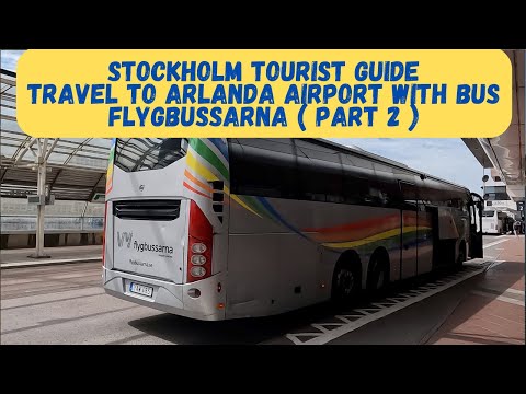 Como encontrar ônibus para o aeroporto de Arlanda saindo da cidade de Estocolmo. Maneira mais barata e 45 min (parte 2)