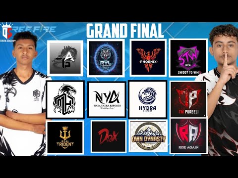 GRAND FINAL PRESENTED BY DARK SOCIETY LET SEE WHO WILL WIN THE FINAL 🏆🏆