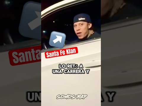 Se encontró a SANTA FE KLAN en un semáforo 🚦