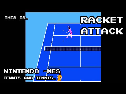 This is Racket Attack for the NES