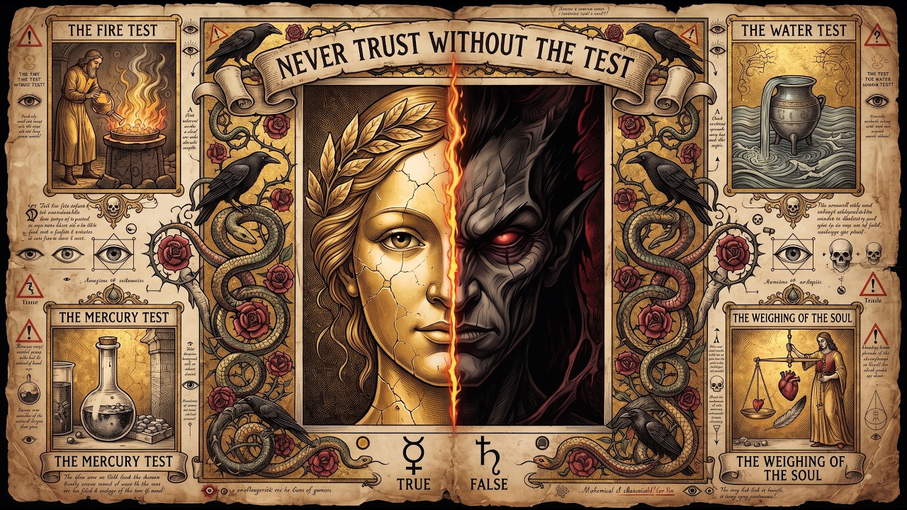 Never Trust Someone Until You See These 3 Alchemical Signs — The Hermetic Test of Character