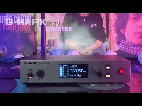 Wireless In Ear Monitor System G-MARK G5.1IEM UHF Stage Return Single Channel Frequencies Selecable