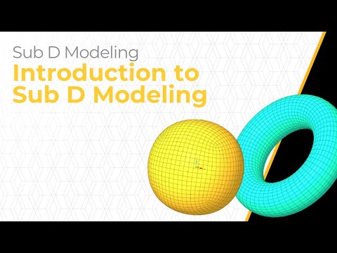 Introduction to Sub D Modeling — Lesson 1