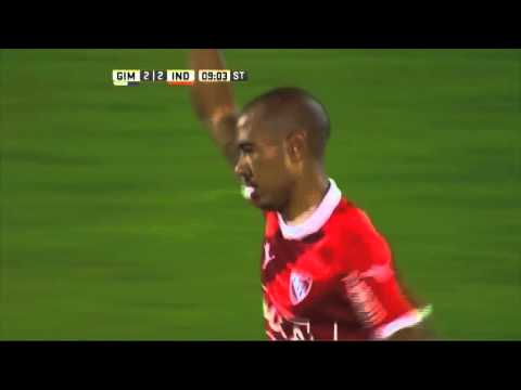 Primera División 2016 - Gimnasia 3   Independiente 3  Fecha 14 - Gol de Vera
