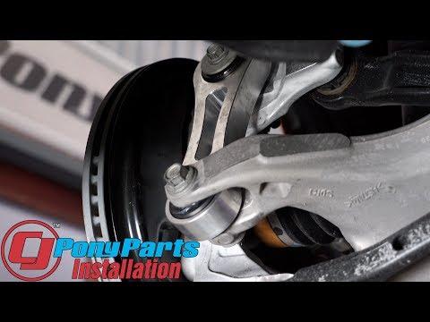 2018-2023 Mustang Steeda Rear Vertical Link Billet Aluminum Pair Installation