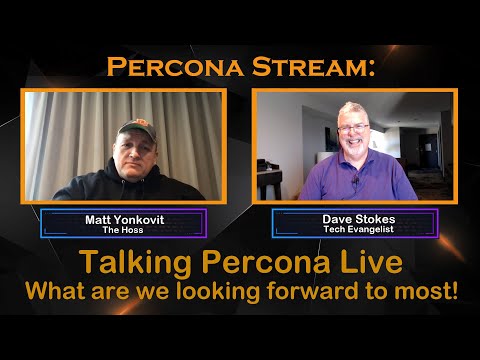 Road to Percona Live -  What is your top session on Wednesday, May 18th
