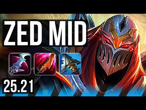 ZED vs SYLAS (MID) | 15/2/11, Godlike | KR Master | 25.21