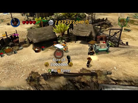 Lego Indiana Jones 2: Raiders of the Lost Ark; 97% complete