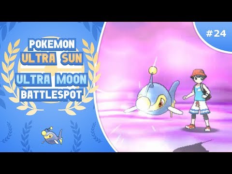 "Deep Sea Fishing" Pokemon Ultra Sun & Moon Singles Battle Spot Episode 24