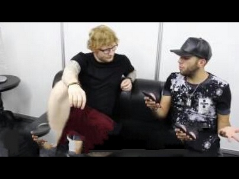 Ed Sheeran ouvindo funk Brasileiro