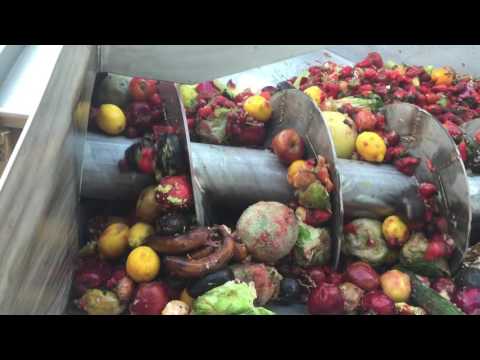 Video: Screw Conveyor Conveying Fruit - Screw Conveyor Parts