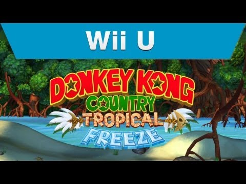 donkey kong country wii u video