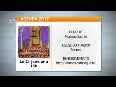 Agenda du 2 janvier 2017