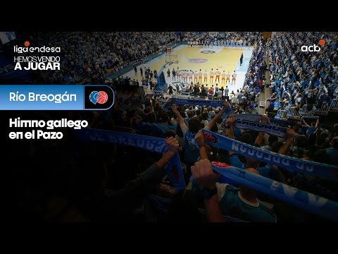 Así suena el HIMNO GALLEGO en el derbi Río Breogán contra Leyma Coruña | Liga Endesa 2024-25