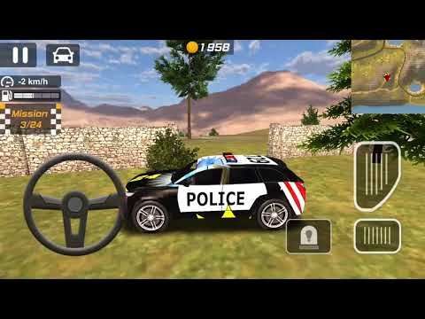 Police Drift Car Driving Simulator - New 4x4 JEEP Police Vehicle Unlocked Android GamePlay FHD