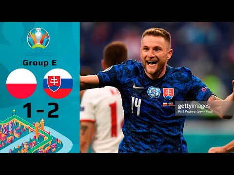 Poland vs Slovakia 1-2 All Goals & Highlights 14/06/2021 HD