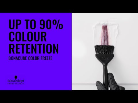 Up to 90% colour retention with our new Bonacure Color...