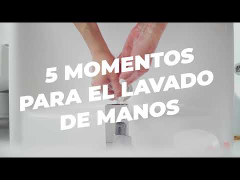 5 MOMENTOS PARA EL LAVADO DE MANOS 🧼