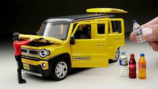 Unboxing of Suzuki Hustler 660cc K Car Diecast Model Car